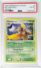 V1876: 2009: Mothim: 6/99: Arceus: Platinum: PSA: 6: EX-MT: 102261267